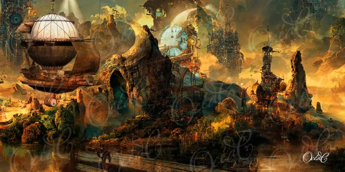 THE TIME MACHINE 240 X 120 CM SUR DEVIS UNIQUEMENT